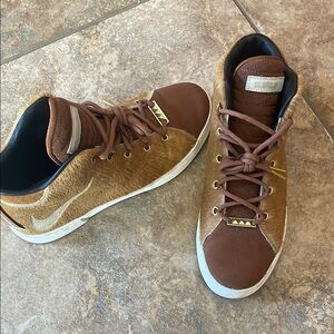 Nike LeBron  12  Tan High-Top Sneakers